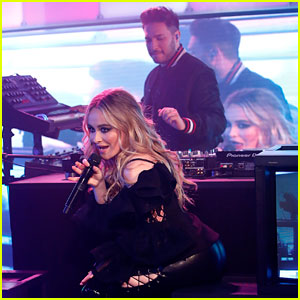 Sabrina Carpenter & Jonas Blue Perform 'Alien' on 'Jimmy Kimmel Live!' (Video)