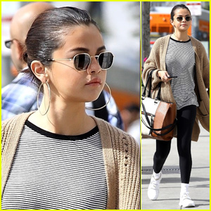 Selena Gomez Steps Out to Have Breakfast With a Friend in Hollywood