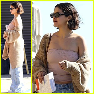 Selena Gomez Lunches in Malibu with Bible in Hand!