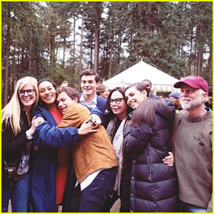 Sofia Carson Thanks 'Perfectionists' Family After Pilot Filming Wraps