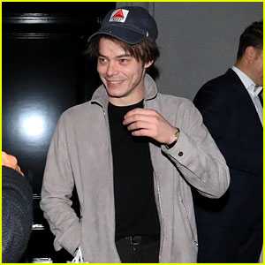 Charlie Heaton is All Smiles While Stepping Out in WeHo!