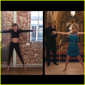 Taylor Swift Does the 'Delicate' Dance in One Take During Rehearsal - Watch Now!