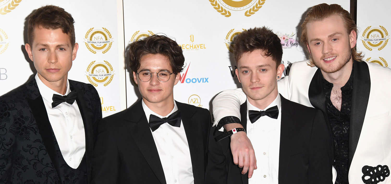 The Vamps Take Break From Tour Rehearsal to Attend National Film Awards UK