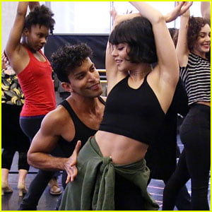 Vanessa Hudgens Dances Up a Storm for 'In the Heights' Rehearsal (Video)