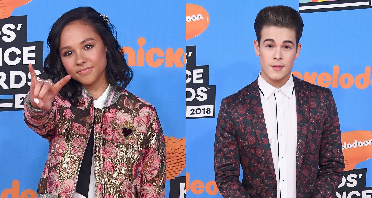 Breanna Yde & Ricardo Hurtado ‘Rock’ Out at Kids’ Choice Awards 2018!