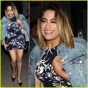 Ally Brooke Has Night Out After Meeting Coco's Anthony Gonzalez