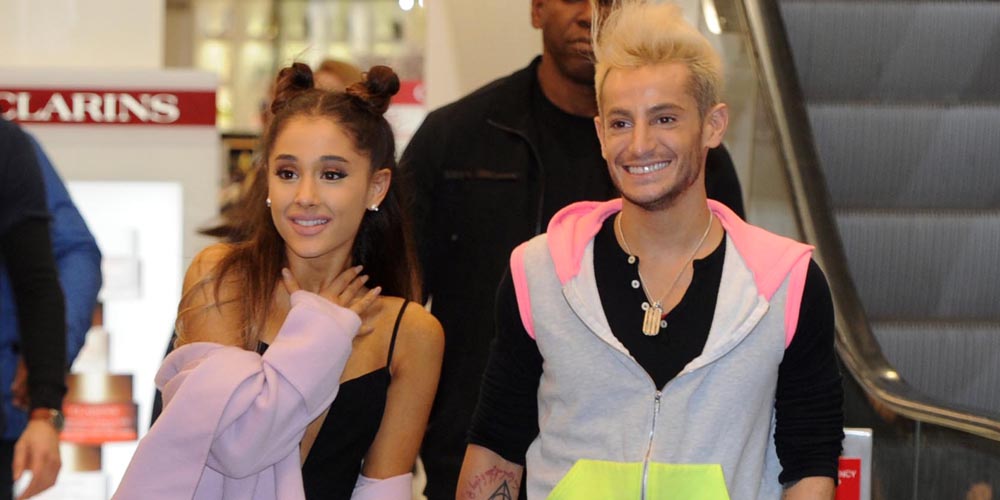 Frankie Grande Shows His Support For Sister Ariana’s New Single With
