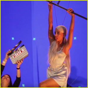 Ariana Grande Shows How She Filmed Her 'No Tears Left to Cry' Vid - Watch Now!