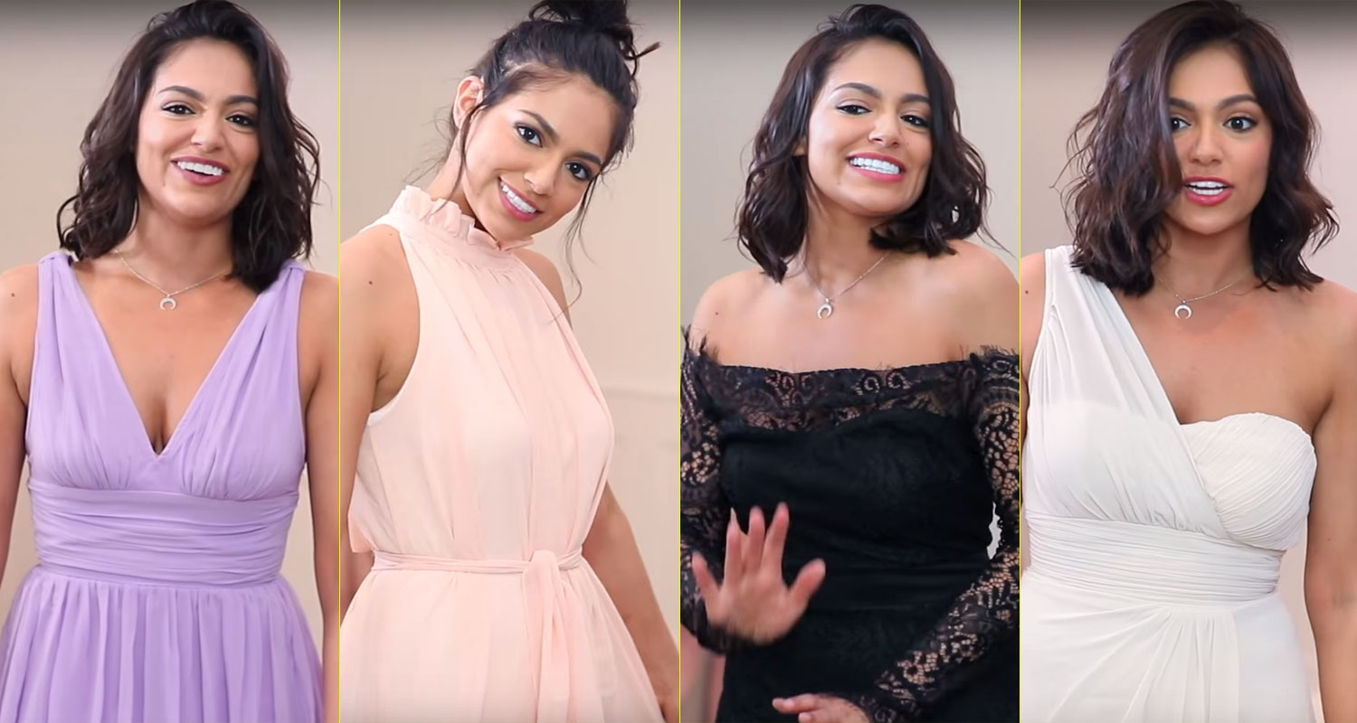 bethany mota prom dress Bethany Mota Picks Out the Best Prom Dresses Under $30!