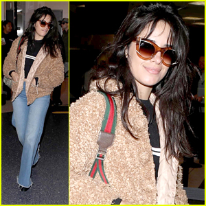 Camila Cabello Heads To Airport After Nabbing Four Billboard Music Award Nominations
