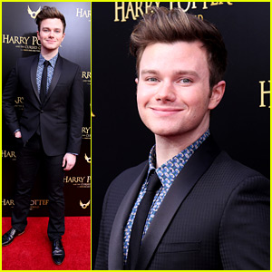 Chris Colfer Steps Out For 'Harry Potter and the Cursed Child' Broadway Opening Night