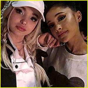 Dove Cameron & Ariana Grande Snap an Epic Selfie Together