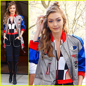 Gigi Hadid Launches Her New Watch With Tommy Hilfiger at NYC Event