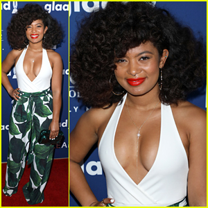 'Chilling Adventures of Sabrina's Jaz Sinclair Steps Out For GLAAD Media Awards 2018
