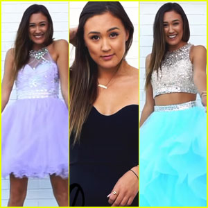 LaurDIY Tests Out Cheap Prom Dresses - Watch Now!
