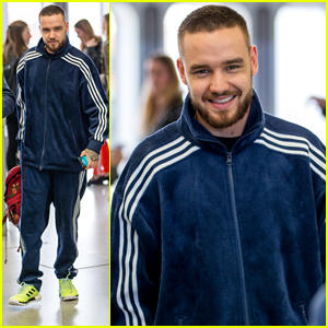 Liam Payne Snaps Pics With Fans While Arriving in Germany
