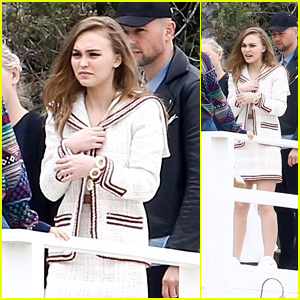 Lily-Rose Depp Poses for a Photo Shoot After Splitting With BF Ash Stymest