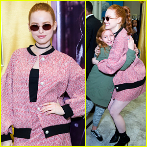 Madelaine Petsch Meets Tons of Fans at Prive Revaux Pop-Up Event in NYC
