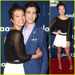 Andi Mack's Peyton Elizabeth Lee & Joshua Rush Step Out For GLAAD's Rising Star Luncheon 2018