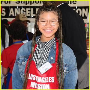 Storm Reid Celebrates Easter By Helping the Less Fortunate!