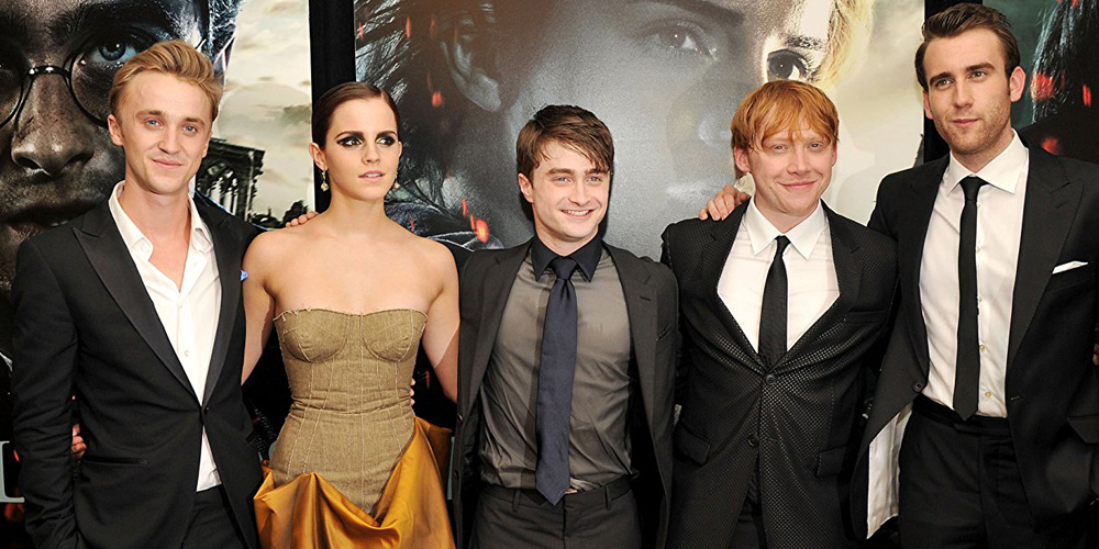 Tom Felton Reunites with ‘Harry Potter’ CoStars Emma Watson & Matthew