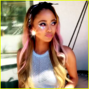 Vanessa Morgan Turned Back Into Toni Topaz For Coachella This Weekend