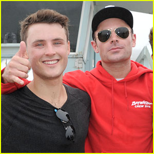 Dylan Efron Completes Boston Marathon While Brother Zac Cheers Him On