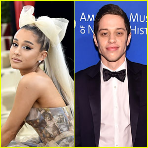 Ariana Grande & SNL's Pete Davidson Use Emojis to Get Their Flirt On!