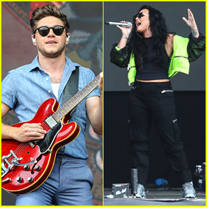 Niall Horan & Demi Lovato Perform On Stage at Biggest Weekend Music Festival!