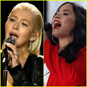 Demi Lovato Lends Vocals to Christina Aguilera's 'Fall In Line' - Listen Now!