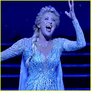 The 'Let It Go' Costume Change in Broadway's 'Frozen' Is So Cool - Watch Now!