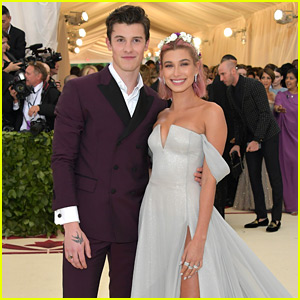 Shawn Mendes & Hailey Baldwin Confirm Relationship on Met Gala 2018 Red Carpet