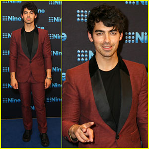 Joe Jonas Looks Sharp at 'Voice Australia' Finalists Event!