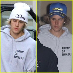 Justin Bieber Switches Up His Look After His Church Service
