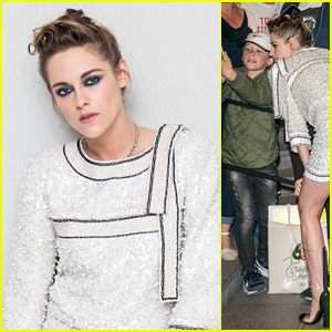 Kristen Stewart Takes Cute Selfie With Young Fan at Vanity Fair's Cannes Party