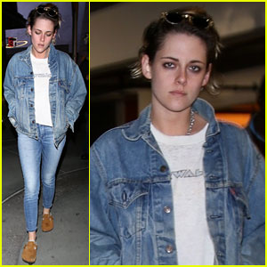 Kristen Stewart Keeps It Casual & Trendy for Her Movie Night Out!