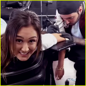 LaurDIY Gets Tattoo In Honor of Her Dog Moose - See It Here!