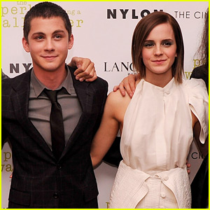 Logan Lerman Is Still Inspired by Former Co-Star Emma Watson All The Time