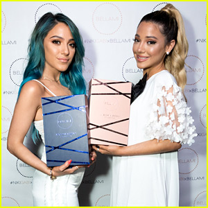 Niki & Gabi Launch Their New Bellami Hair Collection With Chic Party in LA!