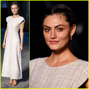 Phoebe Tonkin Brings Pure Elegance To Chanel Cruise Fashion Collection Show in Paris