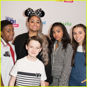 Raven Symone Joins 'Raven's Home' Cast at Disney Channel GO! Fan Fest