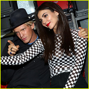 Victoria Justice & Cody Simpson Snap Silly Selfies at Vigo Video Launch Party