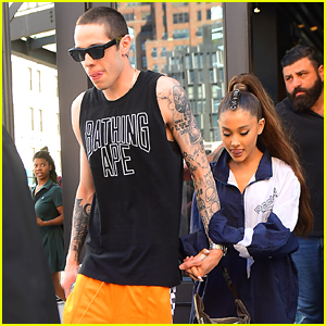 Ariana Grande & Pete Davidson Step Out for the Day in NYC!