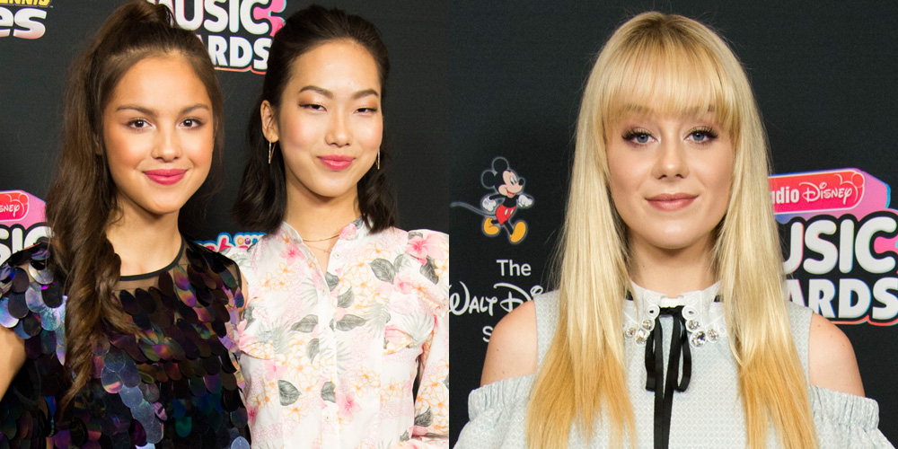 Bizaardvark’s Olivia Rodrigo, Madison Hu & DeVore Ledridge Go Glam For RDMAs 2018