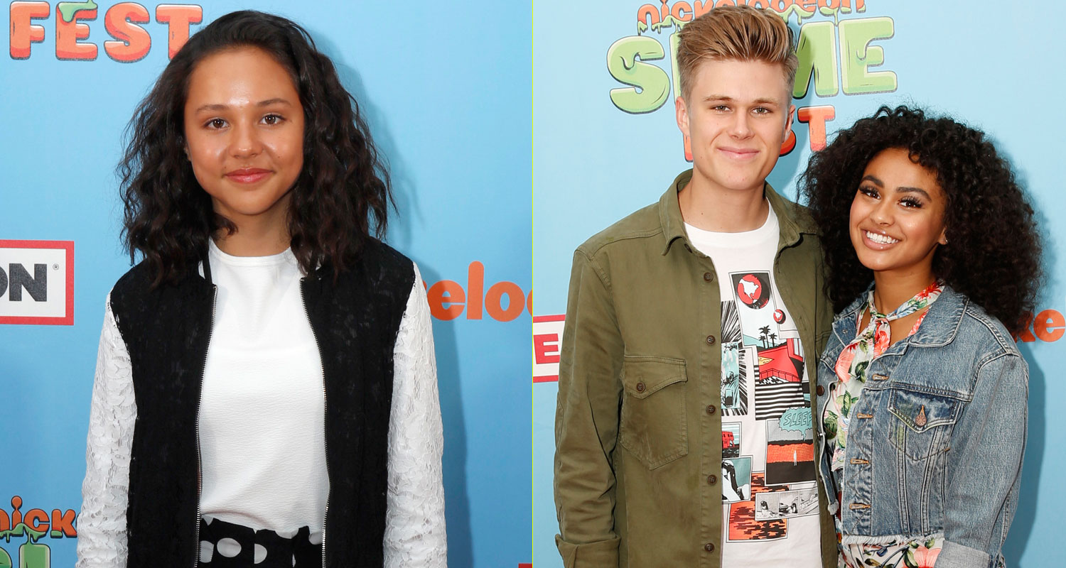 Breanna Yde Joins Daniella Perkins & Owen Joyner at Nickelodeon SlimeFest!