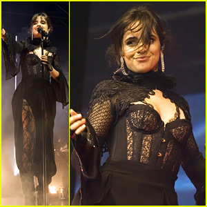 Camila Cabello Celebrates Making Music History During Glasgow Concert