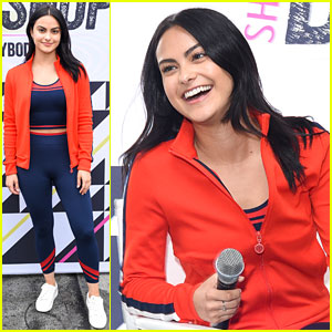 Camila Mendes Stays Fit at 'Shape' Magazine's Body Shop Pop-Up!