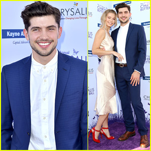 Carter Jenkins Couples Up With Girlfriend Sierra Swartz at Chrysalis Butterfly Ball 2018