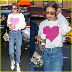 Gigi Hadid Dresses Down After Shopping Trip With Gal Pals
