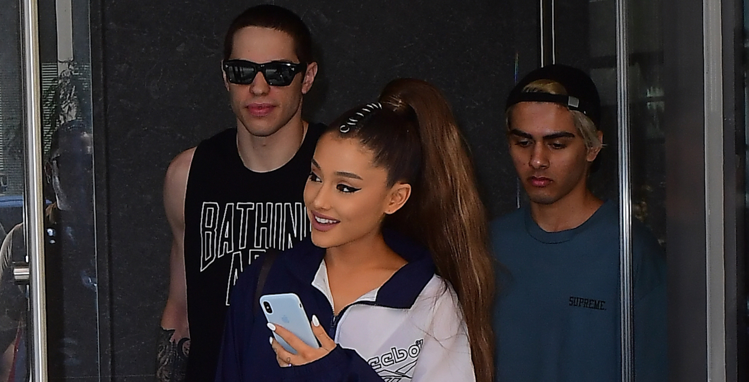 Ariana Grande & Pete Davidson Step Out for the Day in NYC! | Ariana ...